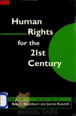 Human Rights for the 21st Century   1997  PDF电子版封面  1855674408   