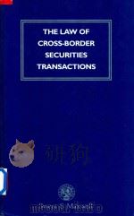 The Law of Cross Border Securities Transactions（1999 PDF版）