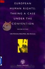 European Human Rights Taking A Case Under the Convention Second Edition   1999  PDF电子版封面  0421621605   