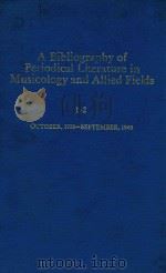 A BIBLIOGRAPHY OF PERIODICAL LITERATURE IN MUSICOLOGY AND ALLIED FIELDS 1-2     PDF电子版封面  0306704137   