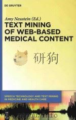 text mining of web-based medical content     PDF电子版封面     