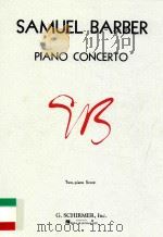 Piano concerto Op. 38   1962  PDF电子版封面  9780793538126  Samuel Barber 