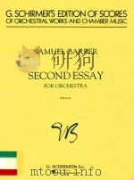 Second essay For orchestra   1942  PDF电子版封面    Samuel Barber 