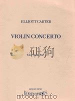 Violin concerto Solo Violin Part   1991  PDF电子版封面    Elliott Carter 