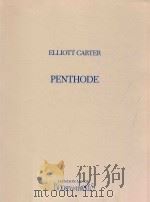 Penthode For five groups of four instrumentalists   1985  PDF电子版封面    Elliott Carter 