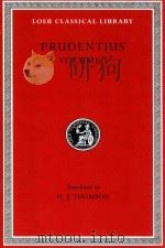 PRUDENTIUS  VOLUME I   1949  PDF电子版封面  0674994263  H.J.THOMSON 