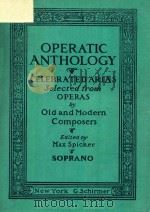 CELEBRATED ARIAS SELECTED FROM OPERAS BY OLD AND MODERN COMPOSERS     PDF电子版封面     