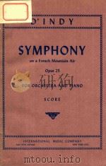 SYMPHONY ON A FRENCH MOUNTAIN AIR OPUS 25（ PDF版）