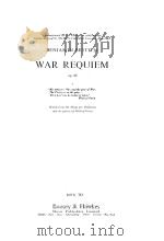 WAR REQUIEM OP.66（ PDF版）