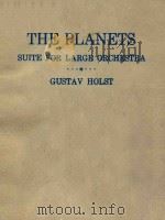 THE PLANETS SUITE FOR LARGE ORCHESTRA（ PDF版）