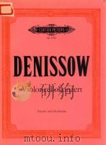 EDISON DENISSOV CONCERTO FOR VIOLONCELLO AND ORCHESTRA（ PDF版）