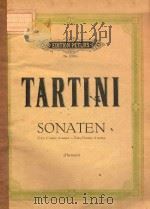 SONATEN FUR VIOLINE     PDF电子版封面    G.TARTINI 