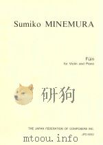 FUIN FOR VIOLIN AND PIANO   1991  PDF电子版封面     