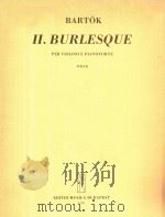 II.BURLESQUE   8  PDF电子版封面    BARTOK BELA 