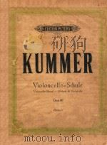 Violoncelloschule fur den ersten Unterricht von F.A.KUMMER  Op.60（ PDF版）