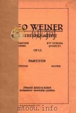 TEO WEINER  II.  STREICHOUARIEII     PDF电子版封面     