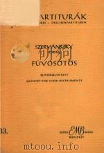 FUVOSOTOS FUVOLA OBOA KLARINET FAGOT KIIRT   1957  PDF电子版封面     