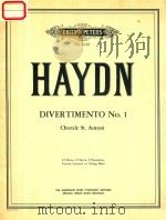 DIVERTIMENTO NO.1 CHORALE ST.ANTONI（1960 PDF版）