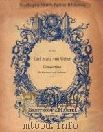 CONCERTINO FUR KLARINCTTE UND ORCHESTER   1973  PDF电子版封面     