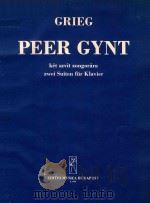 PEER GYNT KET SZVIT ZONGORARA ZWEI SUITEN FUR KLAVIER（ PDF版）