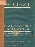 PIANO VERSIONS OF HIS OWN WORK II     PDF电子版封面    FERENC LISZT 