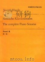 THE COMPLETE PIANO SONATAS BAND 2/VOLUME 2     PDF电子版封面    JOSEPH HAYDN 