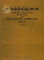 TWENTY-SIX FAVORITE SONATAS FOR THE PIANO   1896  PDF电子版封面     