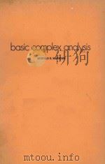 BASIC COMPLEX ANALYSIS（1973 PDF版）