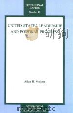 UNITED STATES LEADERSHIP AND POSTWAR PROGRESS（1993 PDF版）