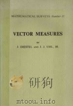 MATHEMATICAL SURVEY·NUMBER 15 VECTOR MEASURES   1977  PDF电子版封面  0821815156   