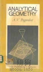 ANALYTICAL GEOMETRY（1980 PDF版）