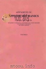 APPLIED MECHANICS VOLUME 21（1981 PDF版）