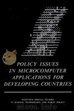 POLICY ISSUES IN MICROCOMPUTER APPLICATIONS FOR DEVELOPING COUNTRIES（1992 PDF版）
