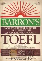 HOW TO PREPARE FOR THE TEST OF ENGLISH AS A FOREIGN LANGUAGE TOEFL   1983  PDF电子版封面    PAMELA J.SHARPE 