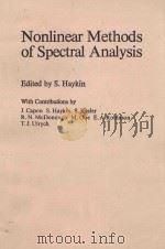 NONLINEAR METHODS OF SPECTRAL ANALYSIS（1983 PDF版）