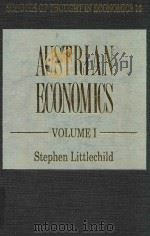 Austrian Economics Volume I（1990 PDF版）