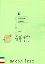Sonate Für violine und kammerorchester   1990  PDF电子版封面     