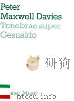 Tenebrae super Gesualdo   1980  PDF电子版封面     