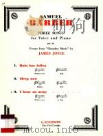 I hear an army three songs for voice and piano: set to poems from（1939 PDF版）