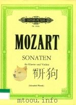 Sonaten：für Klavier und Violine  BANDⅠ     PDF电子版封面    Wolfgang Amadeus Mozart 
