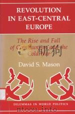 REVOLUTION IN EAST-CENTRAL EUROPE:THE RISE AND FALL OF COMMUNISM AND THE COLD WAR   1992  PDF电子版封面  0813313414  DAVID S.MASON 
