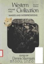 WESTERN CIVILIZATION IMAGES AND INTERPRETATIONS SECOND EDITION VOLUME Ⅱ   1987  PDF电子版封面  0394352068   