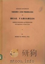 THEORY AND PRORLEMS OF REAL VARIABLES   1969  PDF电子版封面     
