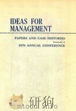 IDEAS FOR MANAGEMENT（1979 PDF版）