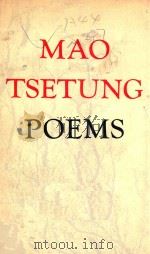 MAO TSETUNG POEMS（1976 PDF版）
