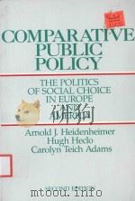 COMPARATIVE PUBLIC POLICY（1983 PDF版）