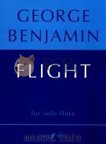 FLIGHT  for solo flute（1980 PDF版）