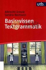 basiswissen textgrammatik     PDF电子版封面     