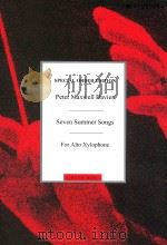 Seven Summer Songs  For Tenor Xylophone（1995 PDF版）