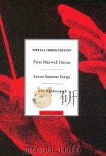 Seven Summer Songs  Alto  Glockenspiel（1995 PDF版）